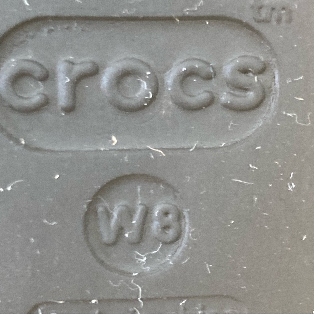 Crocs Patricia Women Black Wedge Sandals Multi Strap Comfort Slides Size 8 - Picture 8 of 9